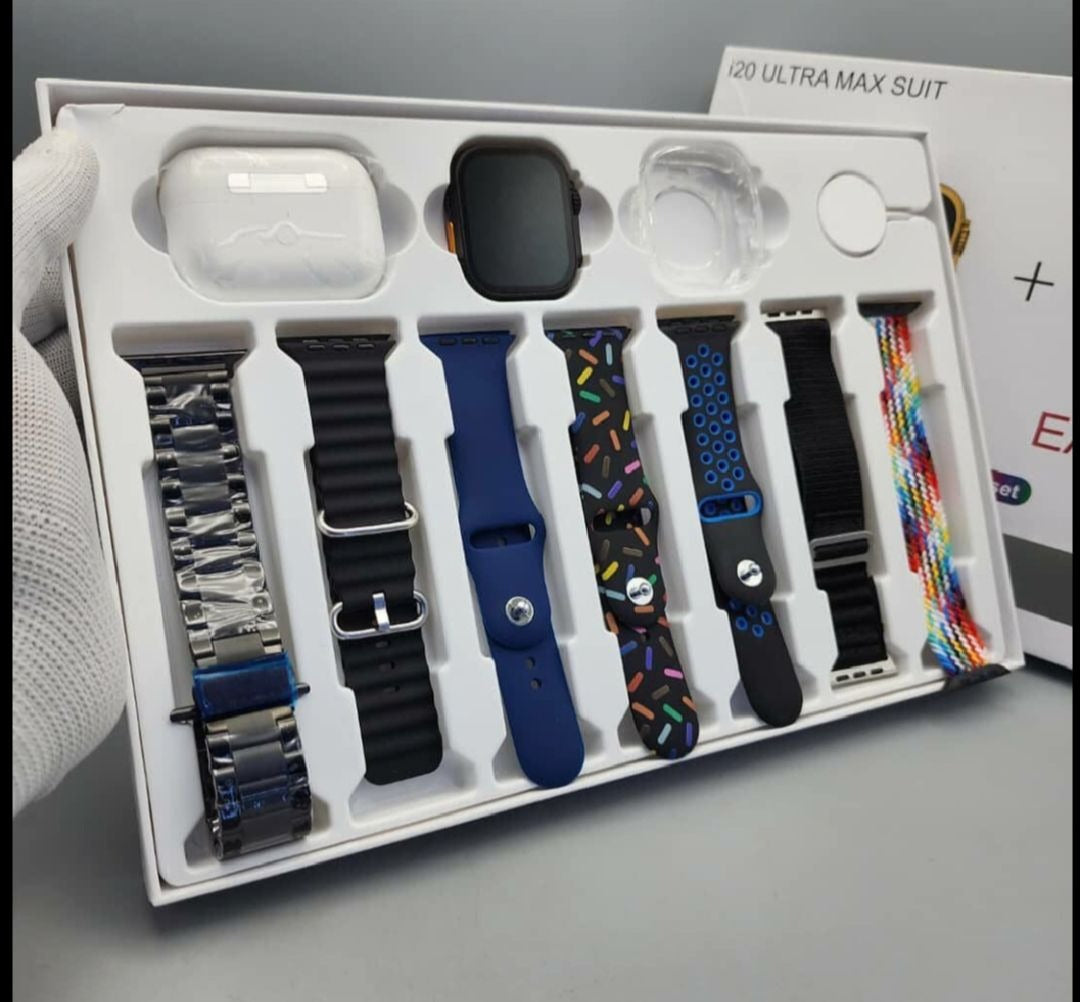 I20 Ultra Smart watch With Airpods