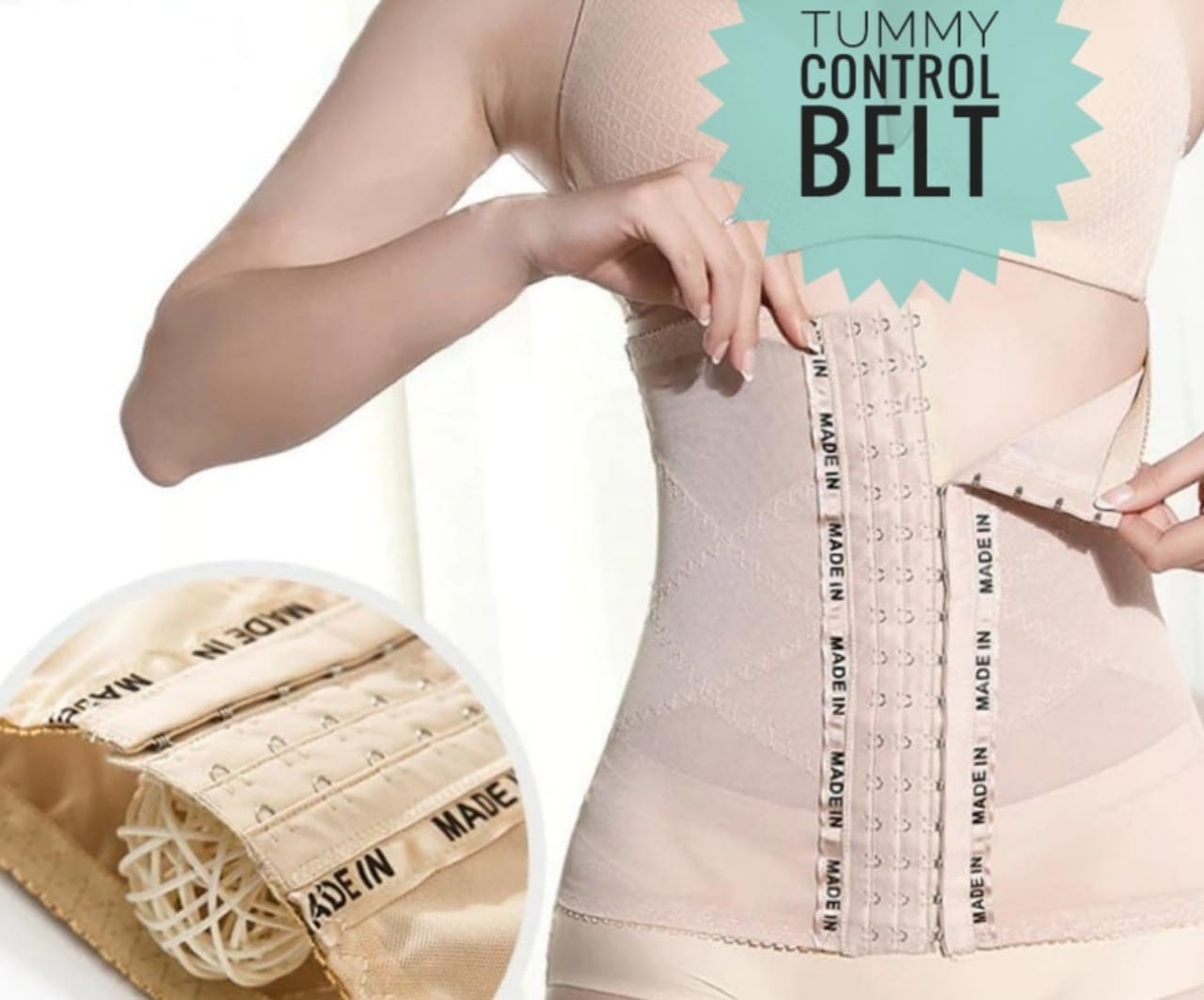 High‑Waist Tummy & Waist Shaping Wrap Belt